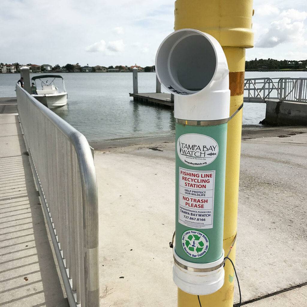 Fishing Line Recycling – Tampa Bay Watch, Inc